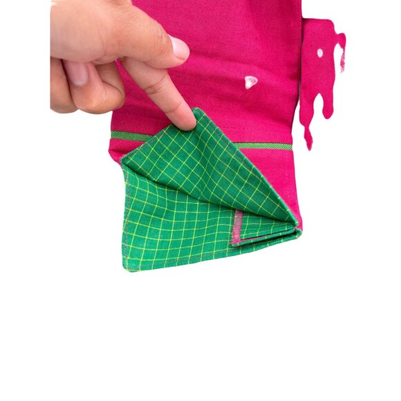 UDD Hot Pink Anarkali Womens size M Medium Kaftan Dress - Picture 10 of 16